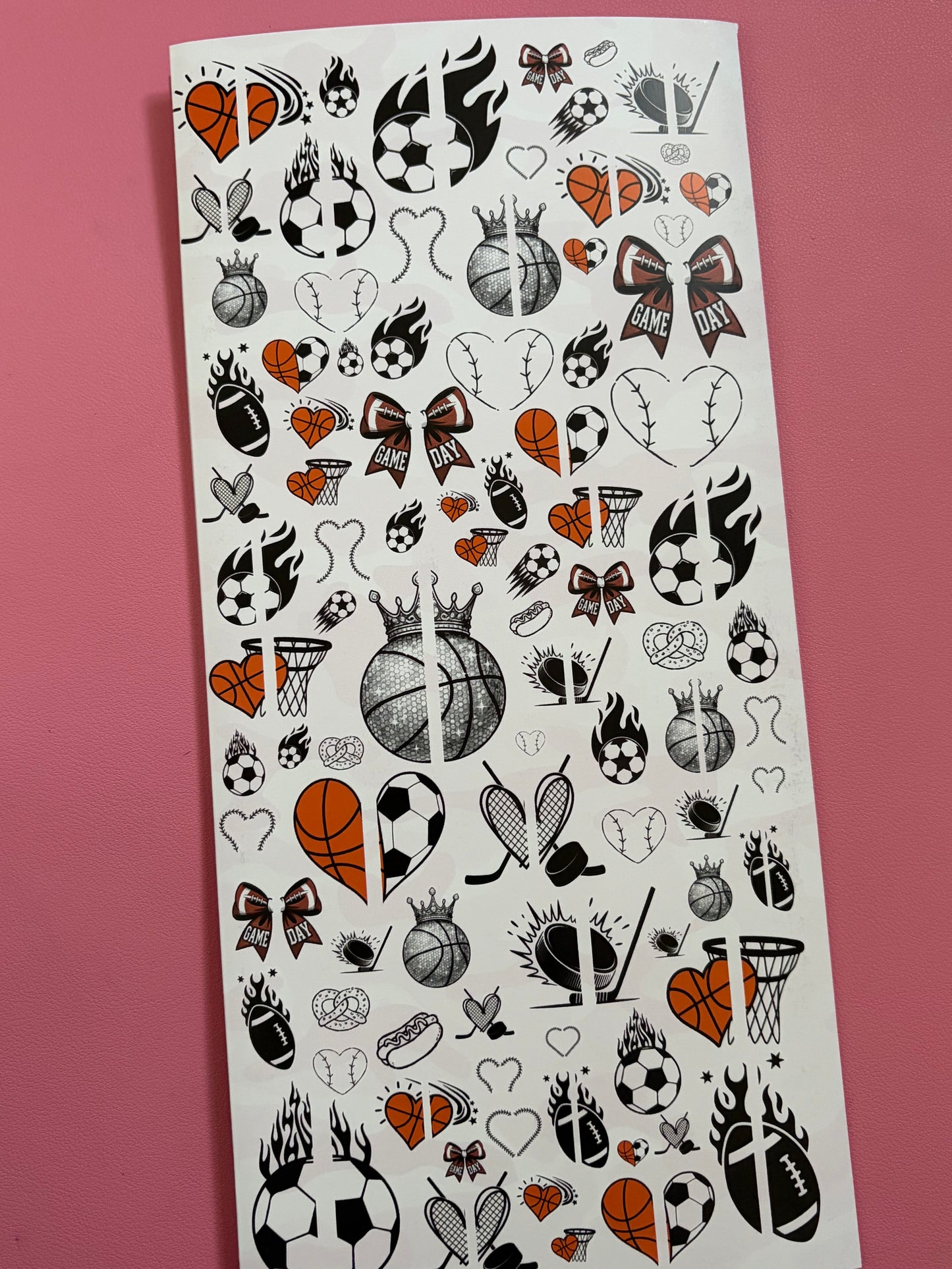 Sports issue - scoring nail art goals