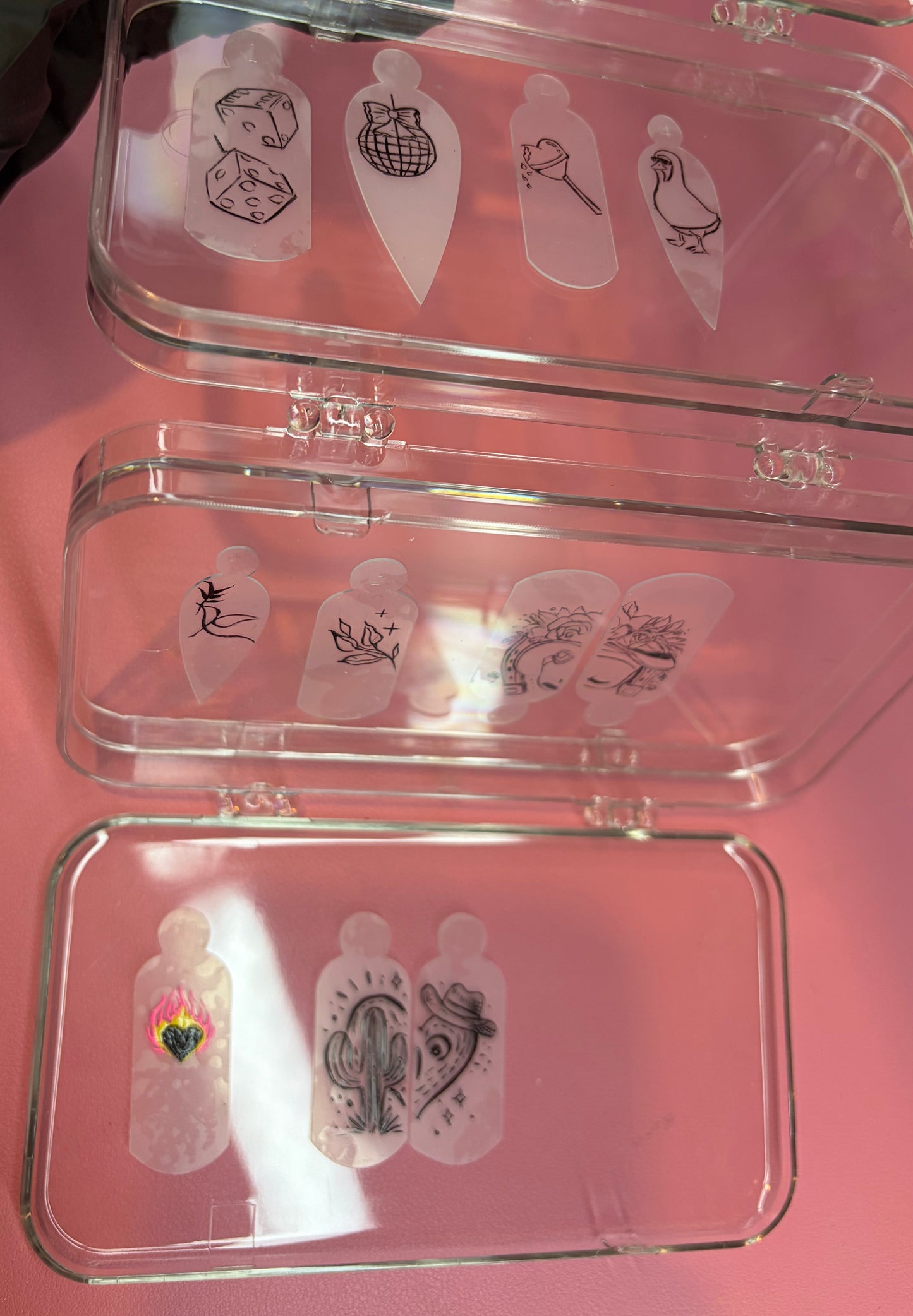 Decal storage