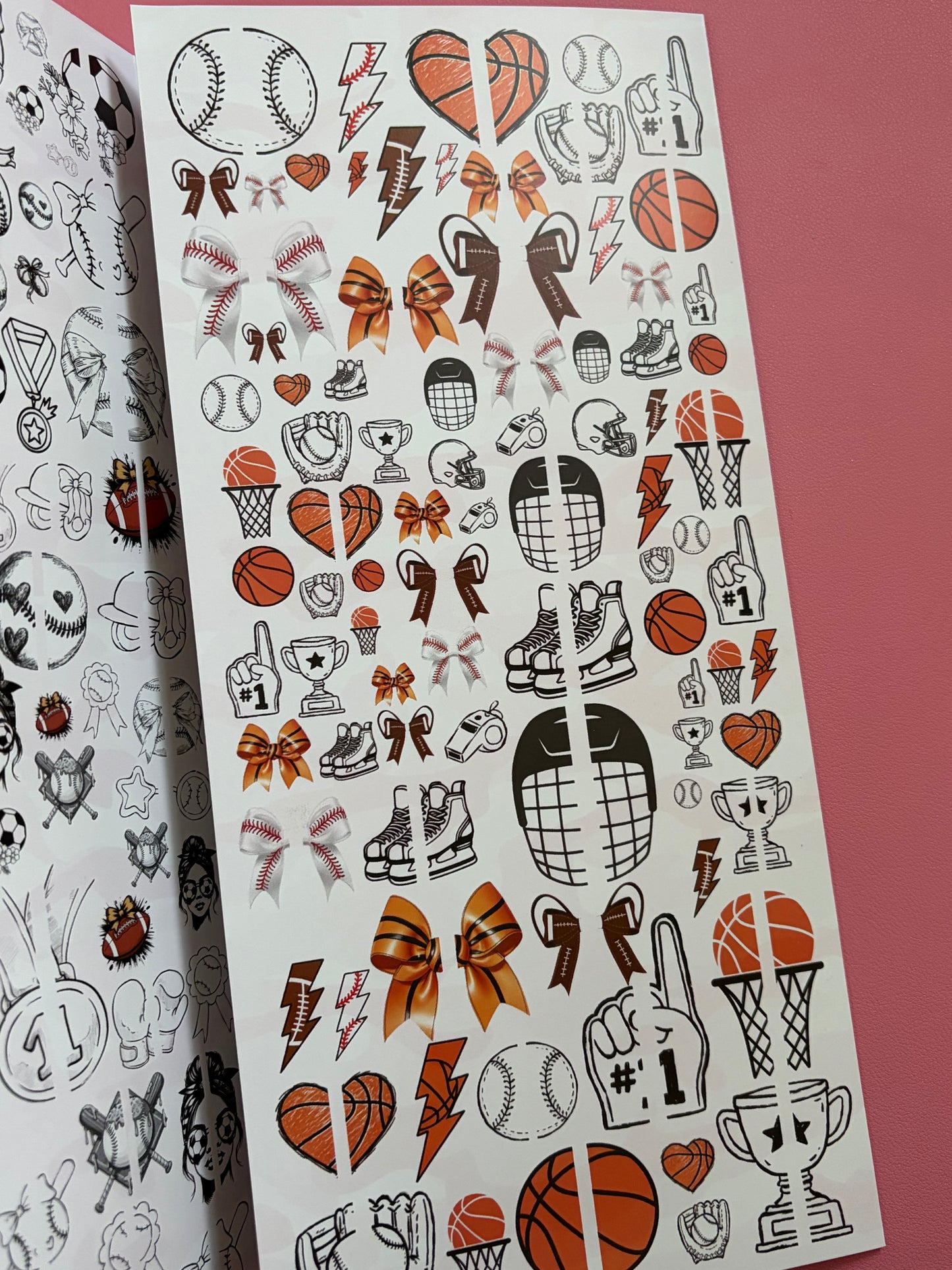 Sports issue - scoring nail art goals