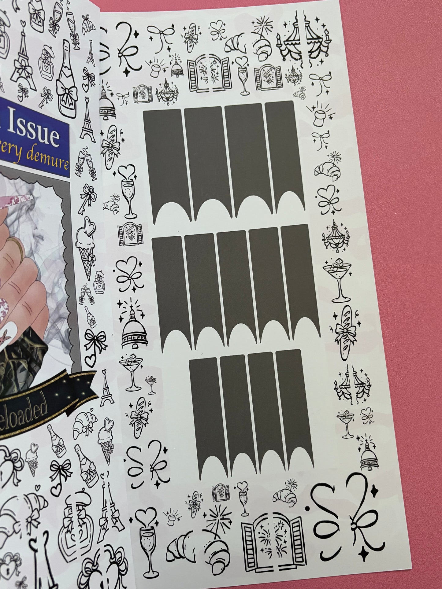 French issue - very cutesy, very demure