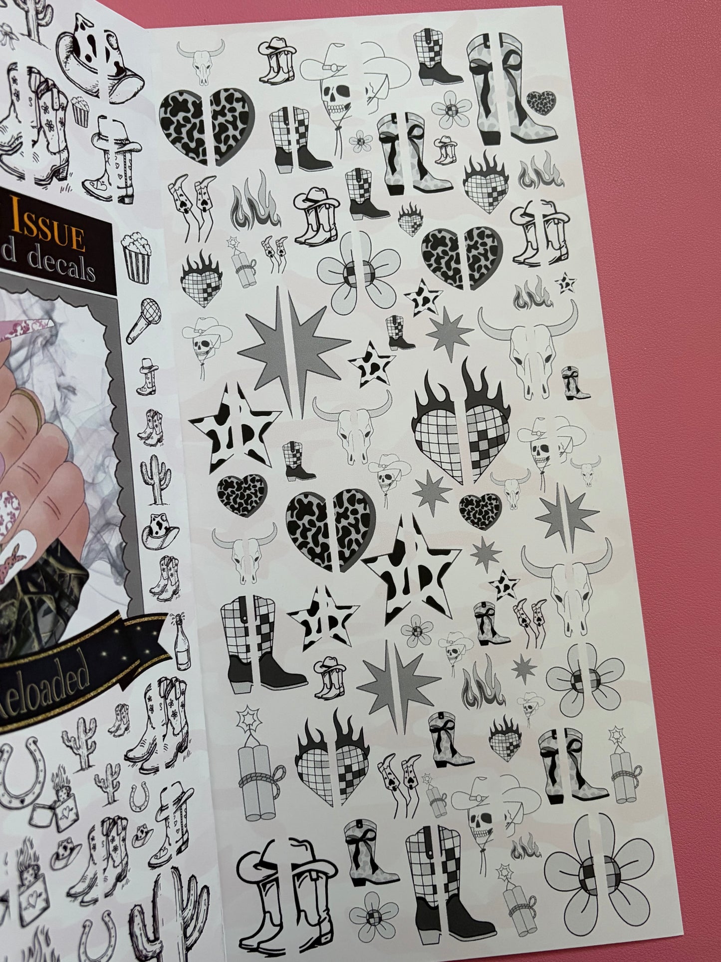 Western issue - most wanted decals