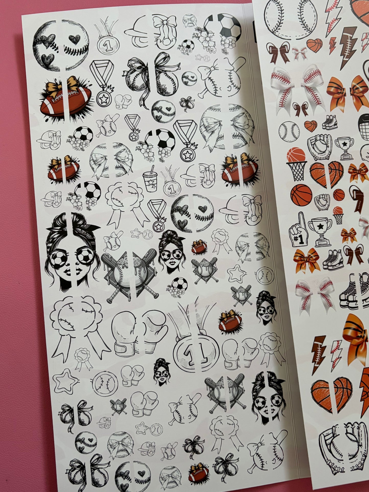Sports issue - scoring nail art goals